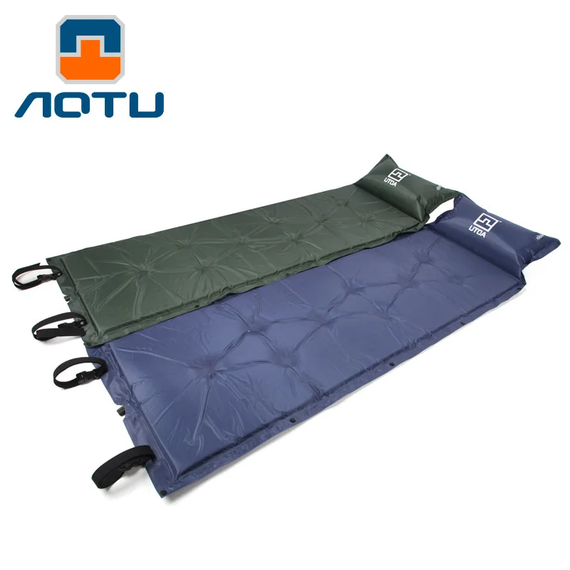 

NEW 2019 Outdoor camping Hiking Dampproof mat single air moisture air bed widening thickening blow-up lilo tent 185*55*2.5CM
