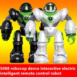 Развивающие игрушки пульт дистанционного управления робот игрушка Многофункциональный танцы вращающийся свет зарядки Модель Игрушки
