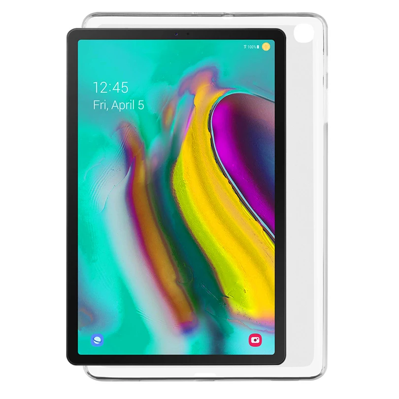 Задняя крышка для планшета для Samsung Galaxy Tab S5e T720 T725/Tab A SM-T510/515 Tab A P205/P200 TPU гель кремний чехол s30