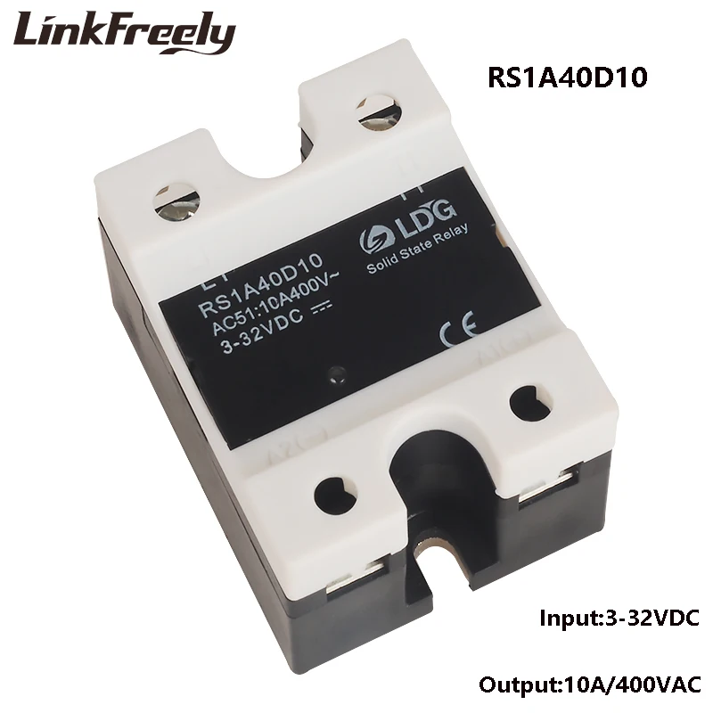 US Stock JGX-1F DC-AC PCB SSR Input 3-32VDC Load 0-380V DC 1A Solid State Relay