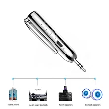 Micro USB Bluetooth аудио приемник адаптер Bluetooth 4,0 Handsfree автомобильный комплект 3,5 мм разъем Aux адаптер Bluetooth для наушников