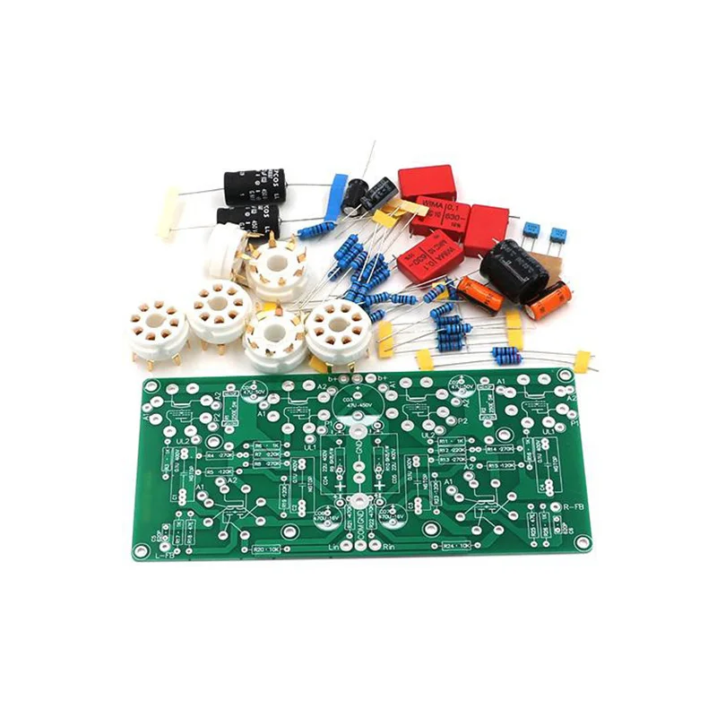 

SUQIYA-Ultra Linear Push-Pull 6SL7+6V6 Tube Bleed Power Amplifier Kit (12W)