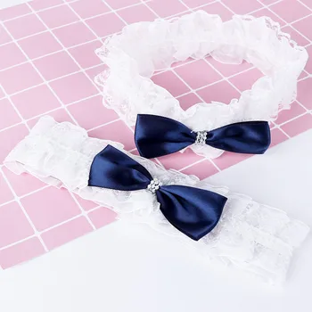 

1Pc Cute Toddler Infant Bow Tie Headband Elastic Hairband Lace Baby Girl Hair Accessories