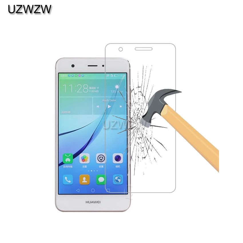

2pcs 2.5D Real Tempered Glass For Huawei Nova CAZ-AL10 Screen Protector Film Glass For Huawei Nova Premium Tempered Glass
