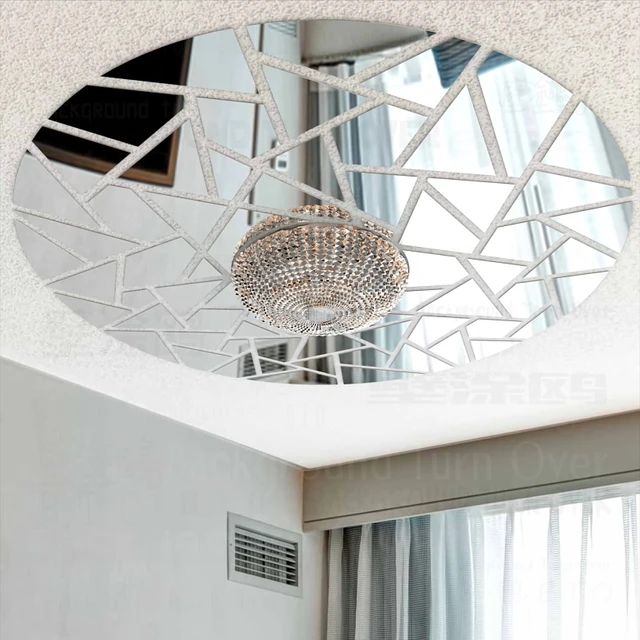 Abstract Auious Cloud Decorative Ceiling Mirror Wall Stickers Abstract Auious Cloud Decorative Ceiling Mirror Wall Stickers Living Room Bedroom Decor Decoration For