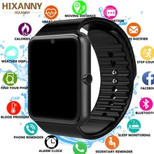 2019 بلوتوث ساعة ذكية آيفون الهاتف لهواوي sa m u ng XM أندرويد دعم 2G سيم TF بطاقة كاميرا Smartwatch PK X6 Z60(China)