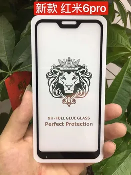 

For Redmi 6 Pro Full Glue Tempered Glass For Xiaomi Redmi 6 Pro New Arrival Full Cover Screen Protector Anti-scratch Film