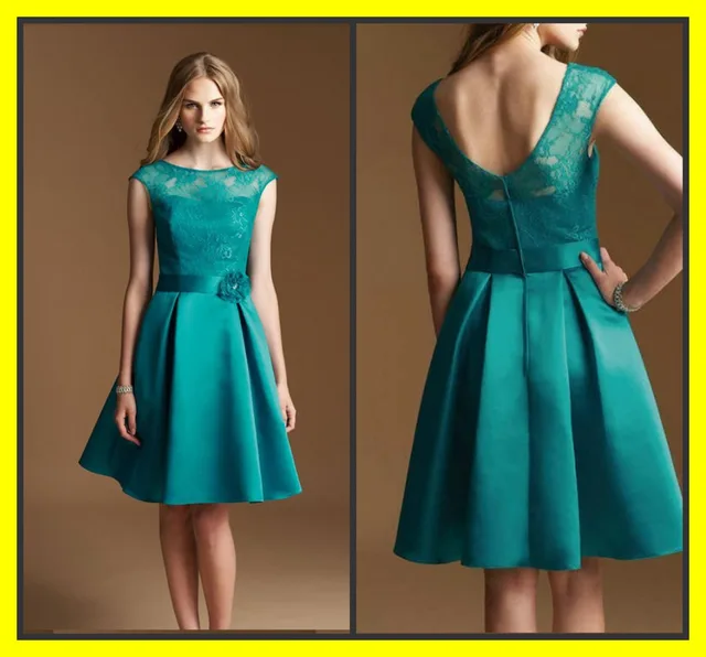 Dark Teal Bridesmaid Dresses