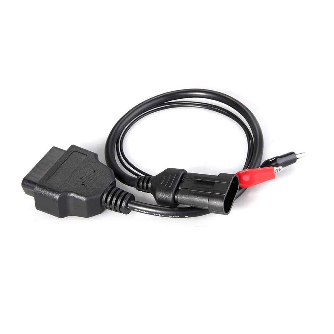 

Hot Sale 3 Pin to 16 Pin OBD2 OBD II Car Diagnostic Adapter Connector Cable For FIAT Free Shipping