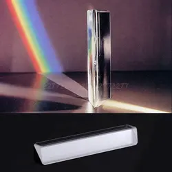 K9 оптический Стекло правый угол отражающие треугольные призма для обучения спектр света A01 19 челнока