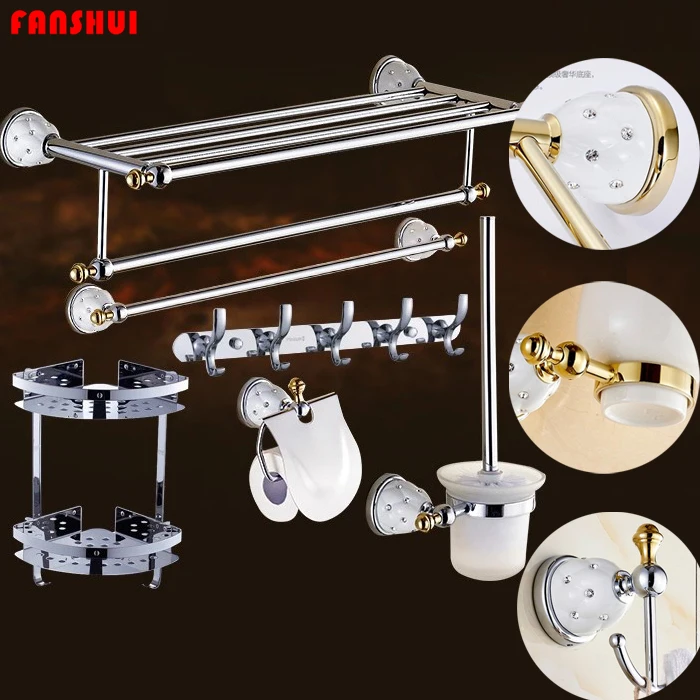 The new European style garden stainless steel towel rack towel rack