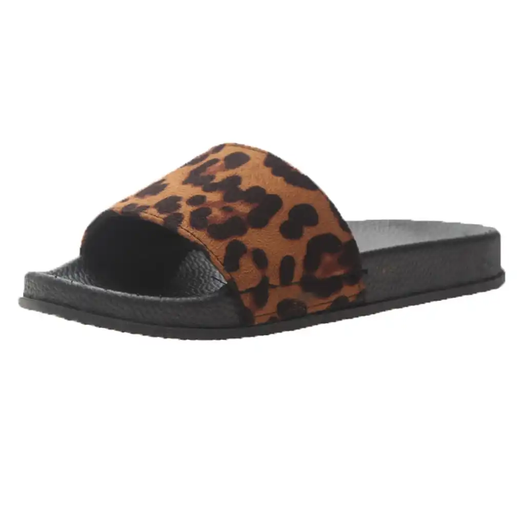 leopard print slippers