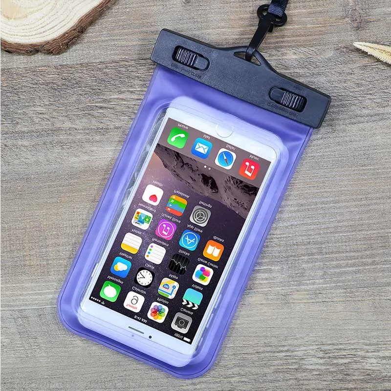 style 1 Blue Плавательные чехлы для телефонов, дайвинг водонепроницаемый мобильный чехол для телефона для iPhone X 7 8 plus 6 6s 3,5-6 дюймов герметичный подводный чехол для телефона - Цвет: style 1 Blue