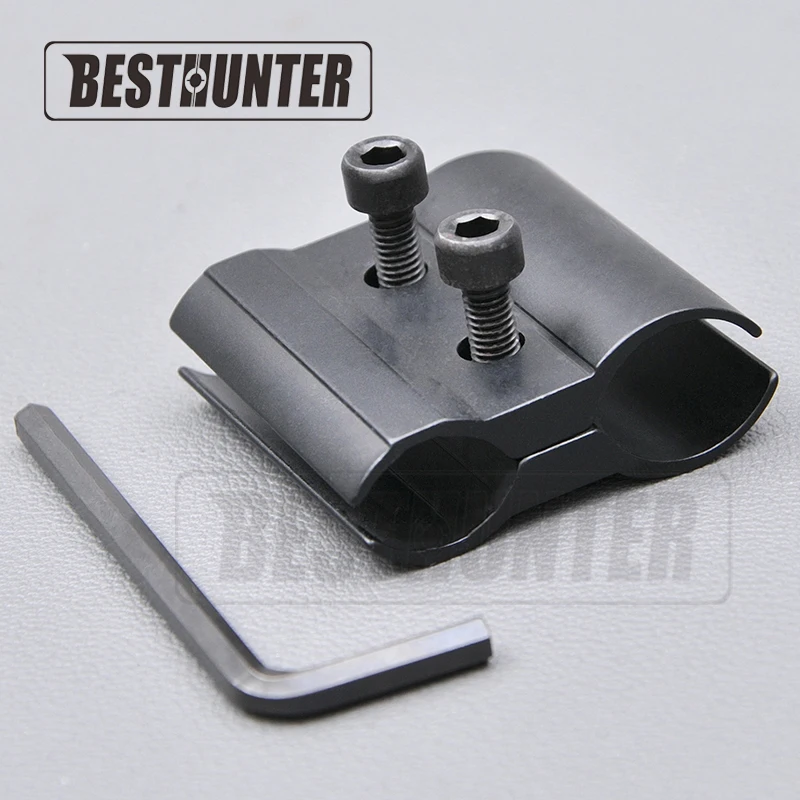 

Tactical QQ06 Bracket Barrel Mount Holder Fr Flashlight Torch Laser Scope Sights