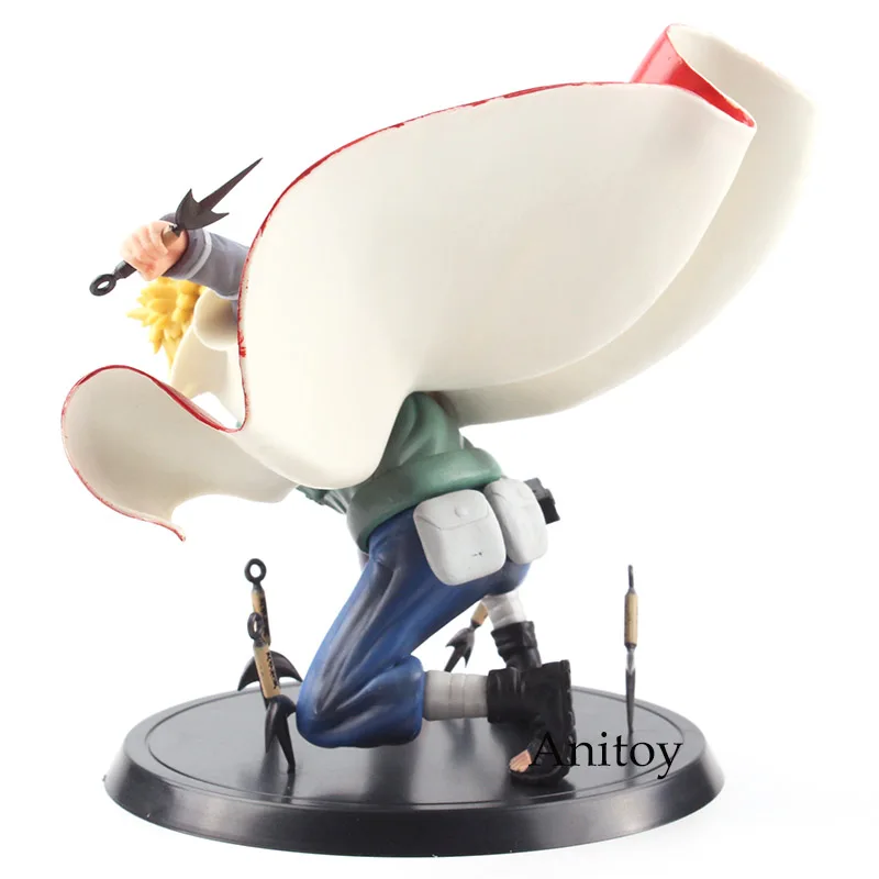 Наруто фигурка Shippuden Namikaze Минато ПВХ фигурка Коллекционная модель игрушки 15 см KT4804