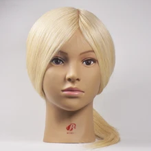 Hot Sale 100% Real Human Hair Training Head Practice Hairdressing Mannequin Cosmetology Hair Styling Mannequins Head Doll Model Hot Sale 100% Real Human Hair Training Head Practice Hairdressing Mannequin Cosmetology Hair Styling Mannequins Head Doll Model