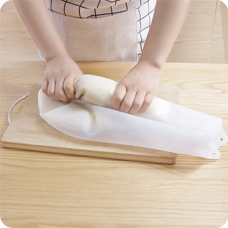 Полезный силикон мешок для замешивания теста рисовая мука смеситель чехол мягкий пюре Кондитерские блендеры Кухня инструменты