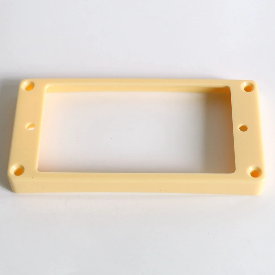 Donlis 4pcs Flat / Arched Humbucker Guitar Pickup Rings Ivory Color Guitar Pickup Surrounds