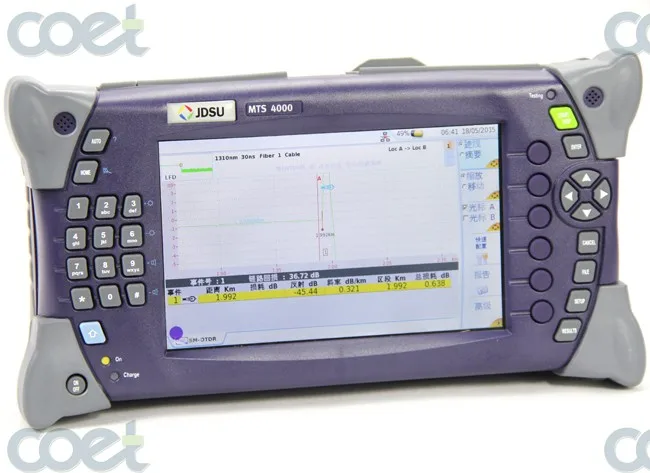 FTTX обслуживание оригинальный JDSU MTS-4000 E4126MA OTDR 1310/1550nm 40/38 дБ SM | Мобильные телефоны и