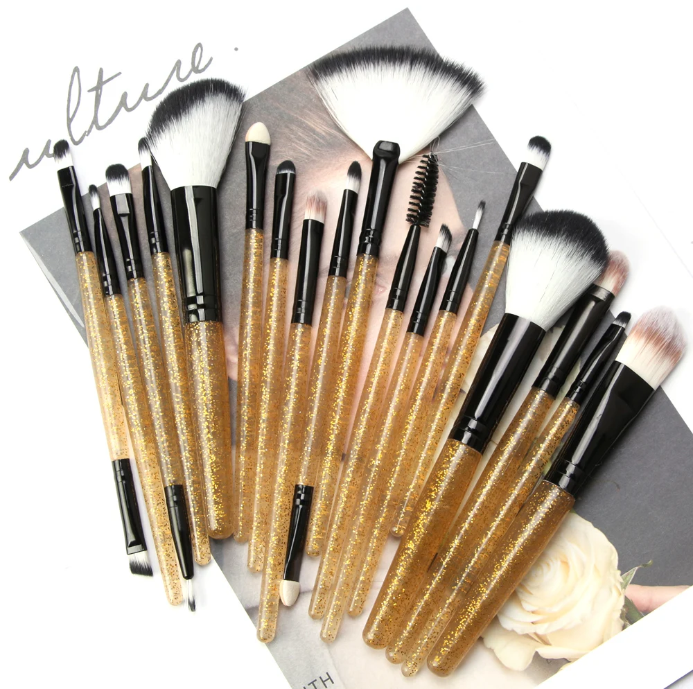 

18Pcs Women Makeup Brushes Set Eye Shadow Eyeliner Eyelash Lip Foundation Powder Make Up Brush Cosmetic Beauty Tool Kit Hot Sell