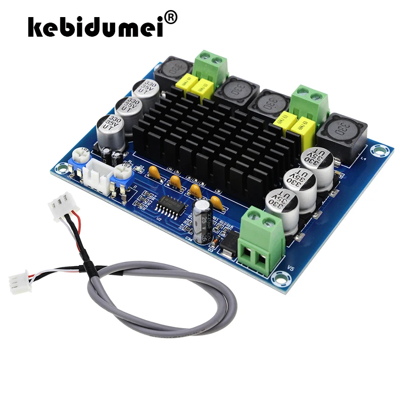 

Audio Amplifier Board TPA3116D2 2*120W Stereo AMP Module Dual-channel Stereo Digital Amplifier Board High Definition Audio Power