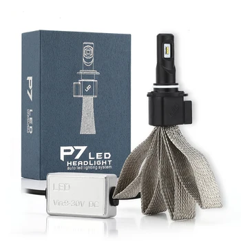 

2 X P7-9006 LED Automobiles Headlight Bulb 30W 4800LM DC 9V-30V Purple Copper Waterproof IP68 6000K Cold White 360 Degree Beam