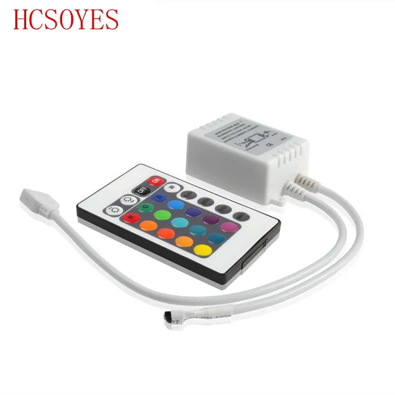 24key/44 клавишный пульт светодиодный IR RGB контроллер для SMD 5050 Светодиодные ленты