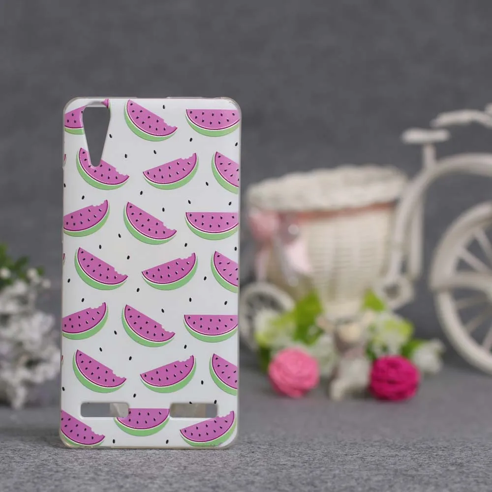 Мягкий силиконовый чехол для Lenovo A6000 накладка A6010 защитный телефона Plus /Lemon K3 с