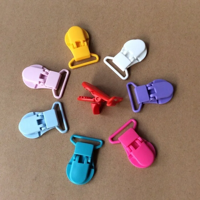 10Pcs Baby Pacifier Clip Holder Plastic Suspender Soother Pacifier Holder Dummy Clips Home Multifunction Clips  (2)