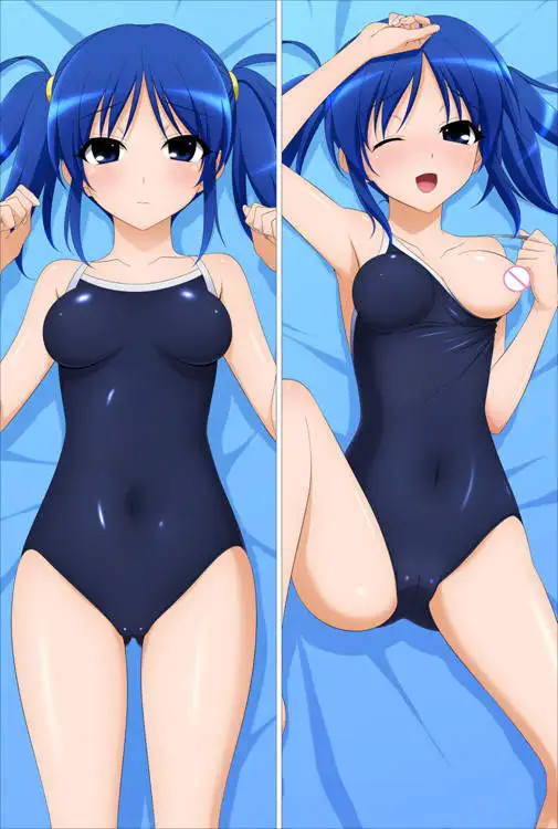 Над приводом волна езда аниме персонажи сексуальный купальник девушка банное полотенце