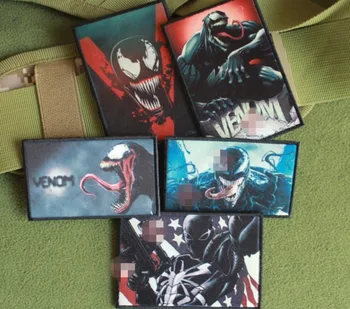 

5pcs Printed Venom Patch Marvel Badge Cartoon Brassard Wholesale