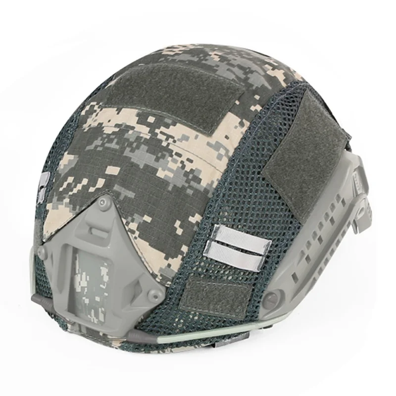

Tactical Helmet Cover Airsoft Paintball Wargame Gear CS FAST Helmet Cover for Head Circumference 52-60cm Helmet