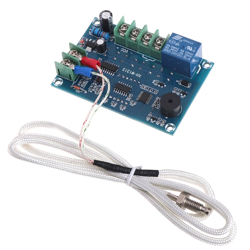 

Digital Thermostat K-type Module AC 220V/DC 12/24V 30 to +999 Degree Controller Board Dls HOmeful