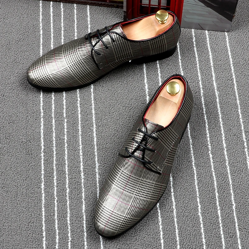 Mou Dentelle Appartements up Robe Vivodsicco Chaussures Homme Mode Casual Blanc jaune Conduite De Mariage Fond En Mocassins Conception Hommes Cuir nvwSPwxq6