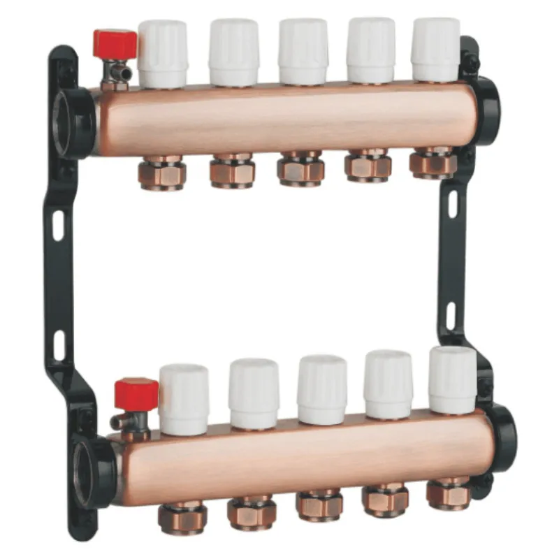 DN25 нержавеющая сталь 2-9 способ система напольного отопления пол нагревательный коллектор водяной коллектор/сепаратор