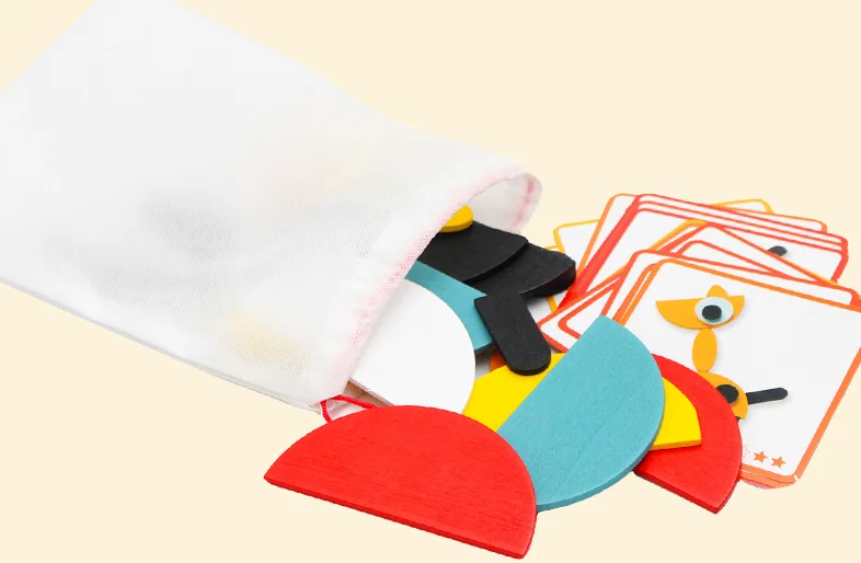 3D rompecabezas juego de juguetes de Montessori para niños Oyuncak Juegos Educativos de los niños de Aprendizaje Temprano educación rompecabezas Tangram 3D rompecabezas juego de juguetes de Montessori para niños Oyuncak Juegos Educativos de los niños de Aprendizaje Temprano educación rompecabezas Tangram