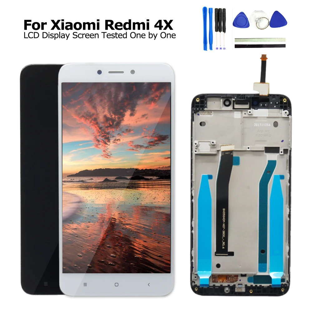 

High Quality LCD Display Replacement Touch Screen Digitizer Pancel for Xiaomi Redmi 4X Phone Parts And Free Tools