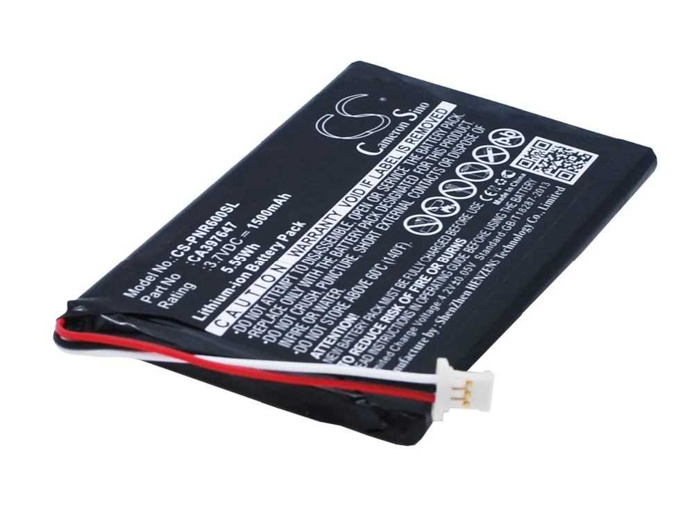 Кэмерон Sino 1500mAh аккумулятор CA397647 для Pandigital Novel 6, PRD06E20WWH8