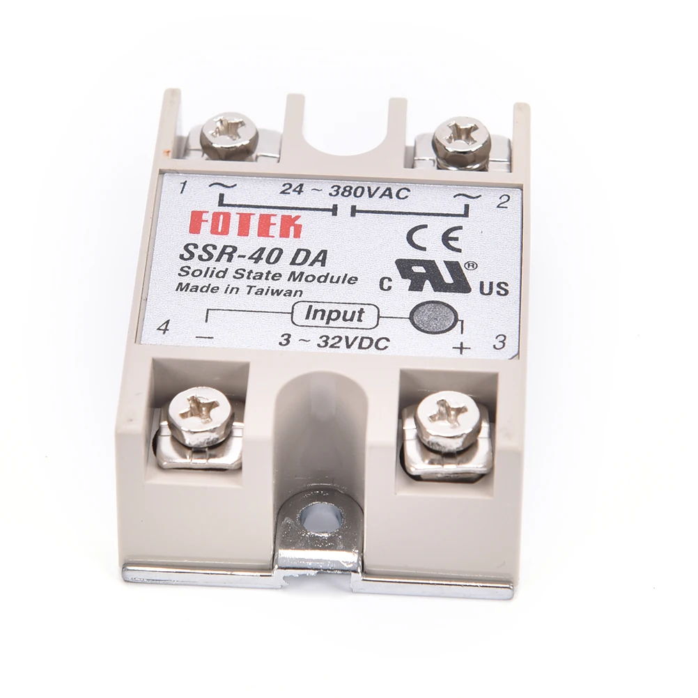 Промышленное твердотельное реле SSR 40A с защитным флагом 40DA DC control AC 1 шт.|Реле| |