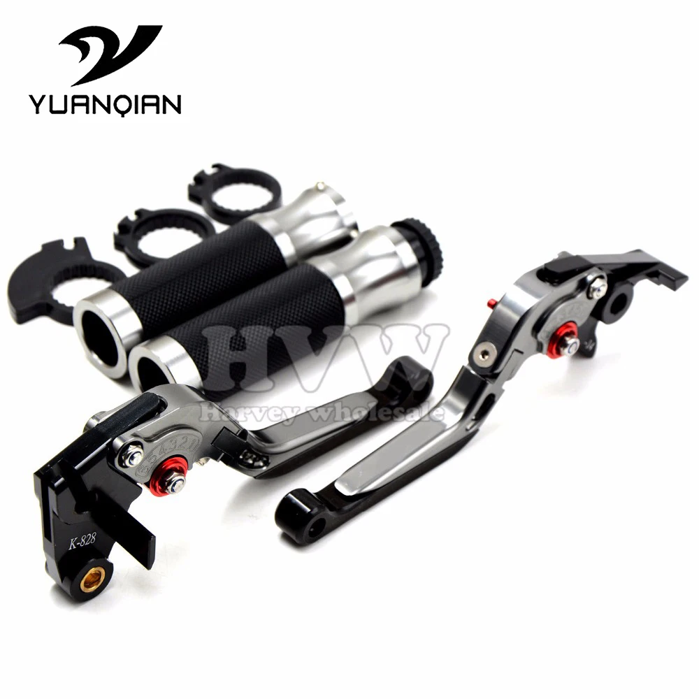 

Quality 22MM handle bar Grips Brake Clutch Lever FOR ducati MULTISTRADA 1200/S/GT 2010-2016 STREETFIGHTER S 09 2013