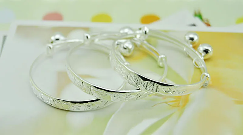 Браслет детский из серебра 925 пробы в китайском стиле|silver bracelet baby|baby silver braceletbracelet