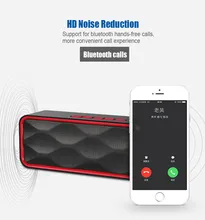 Fu&y Bill New Wireless Mini Bluetooth FM Speakers Outdoors Hands Free Speaker TF Card USB Stereo Music Sound Box For Smartphones