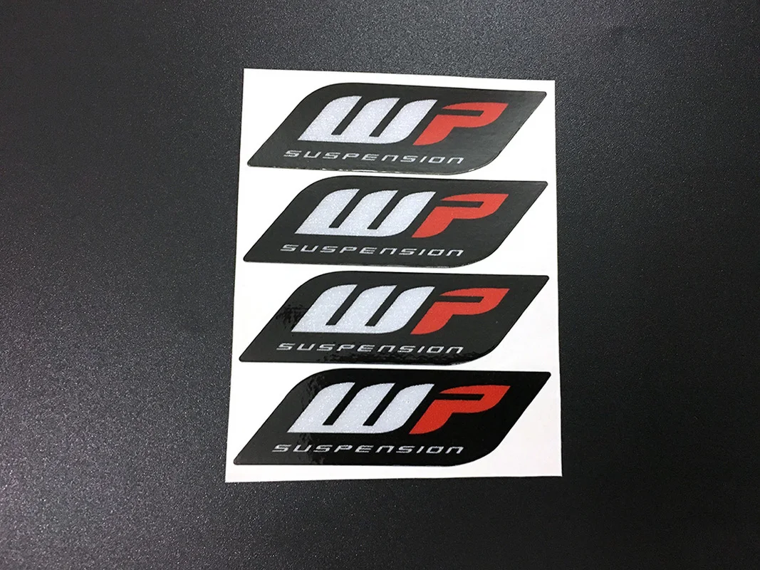 

4Pcs/set Motorcycle Emblem Sticker Decal Motorcycle Waterproof Reflective WP Decals for KTM 200/390/690/990