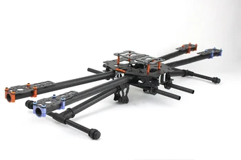 

Tarot Carbon metal folding QUAD copter main frame set Iron man 650 Carbon landing skids TL65B01