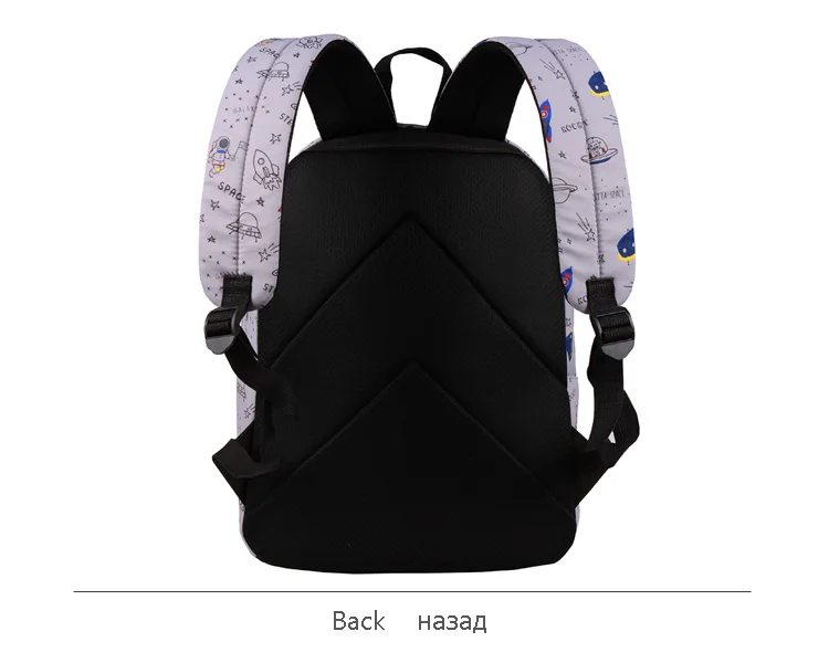 Space printing backpack for girs boys (12)