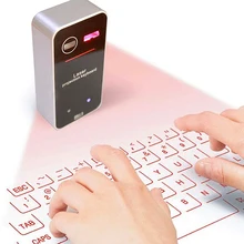 Laser Projection Bluetooth Keyboard+Mouse Virtual English QWERTY Keyboard+mouse for Smartphone PC Tablet Laptop Computer