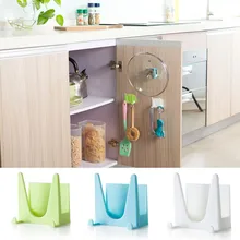 Kitchen Accessories Pot Lid Shelf Pan Cover Rack Kitchen Storage Key Holder Decorative Wall Shelf Door Shelves Bathroom Hook