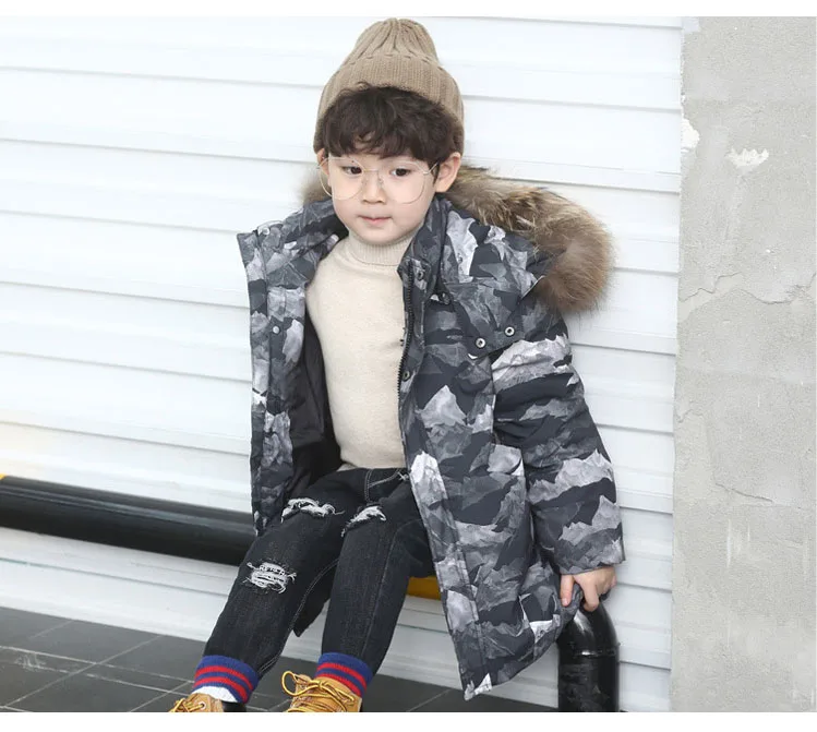 camouflage hooded white duck down coats for kids outerwear tops for teenage boys winter jackets clothing new 2018 children coats (1)