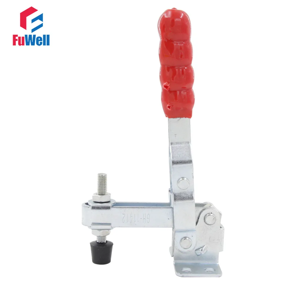 GH-11412 Vertical Type Flanged Base Toggle Clamp 200kg Hold Capacity Quick Hand Tool Fixture Clamp цена GH-11412 Vertical Type Flanged Base Toggle Clamp 200kg Hold Capacity Quick Hand Tool Fixture Clamp цены онлайн