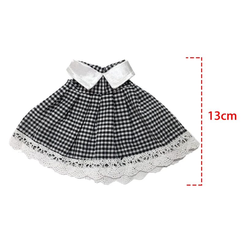 30cm Clothes for Dolls Bunny Cats Bears Plush Toy 1/6 BJD Clothes Dolls Windbreaker Sweater Clothing Girl Toys for Kids Gifts 15